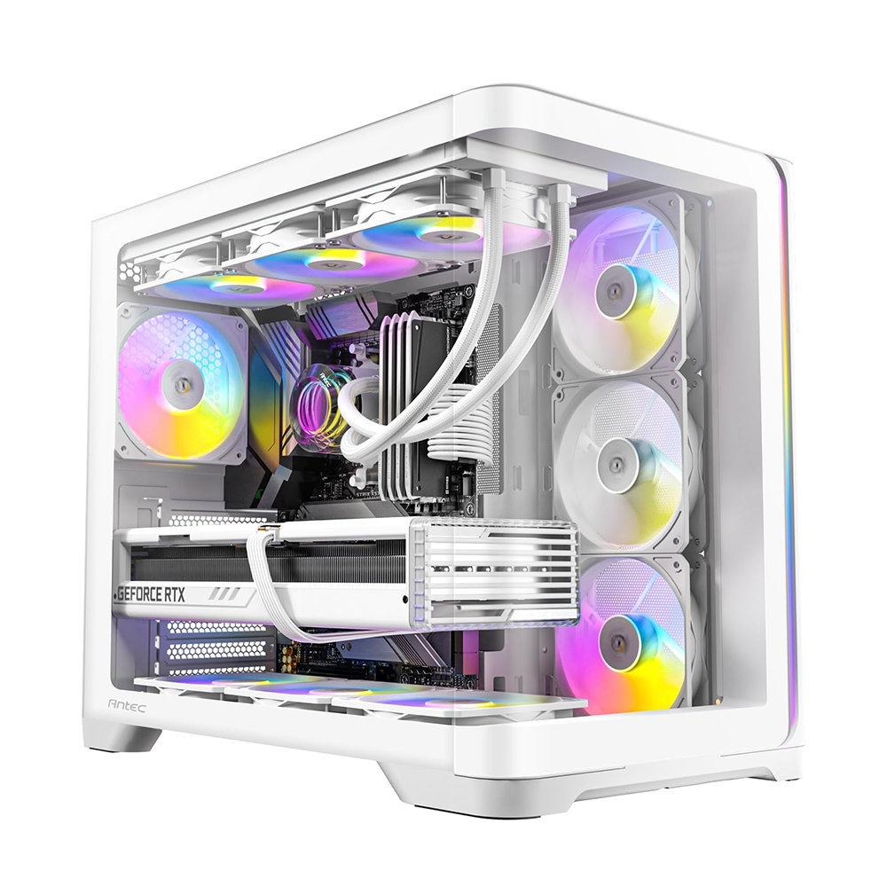 Pc gaming Ryzen 7 9800X3D, RTX 5070 Ti 16Gb WHITE, Ram 32Gb Ddr5 6000Mhz WHITE, SSD NVMe 2000 Gb, Wifi, Dissipatore a Liquido 360mm WHITE, Windows 11 Pro P9203