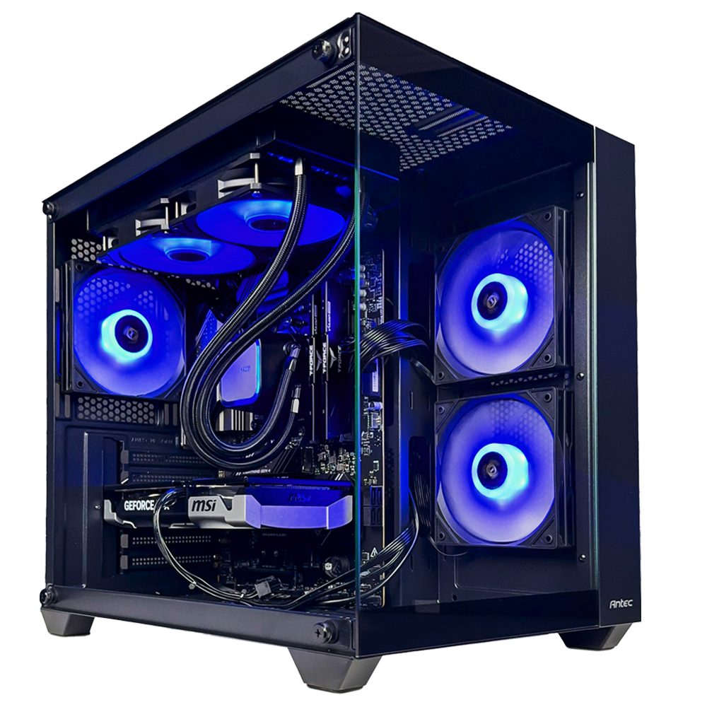 GLADIO V7 - Pc gaming Ryzen 5 9600X, RX 9060 XT 8Gb, Ram 32Gb 6000Mhz Ddr5, SSD NVMe 1000Gb, Dissipatore ad Aria, Windows 11 Pro