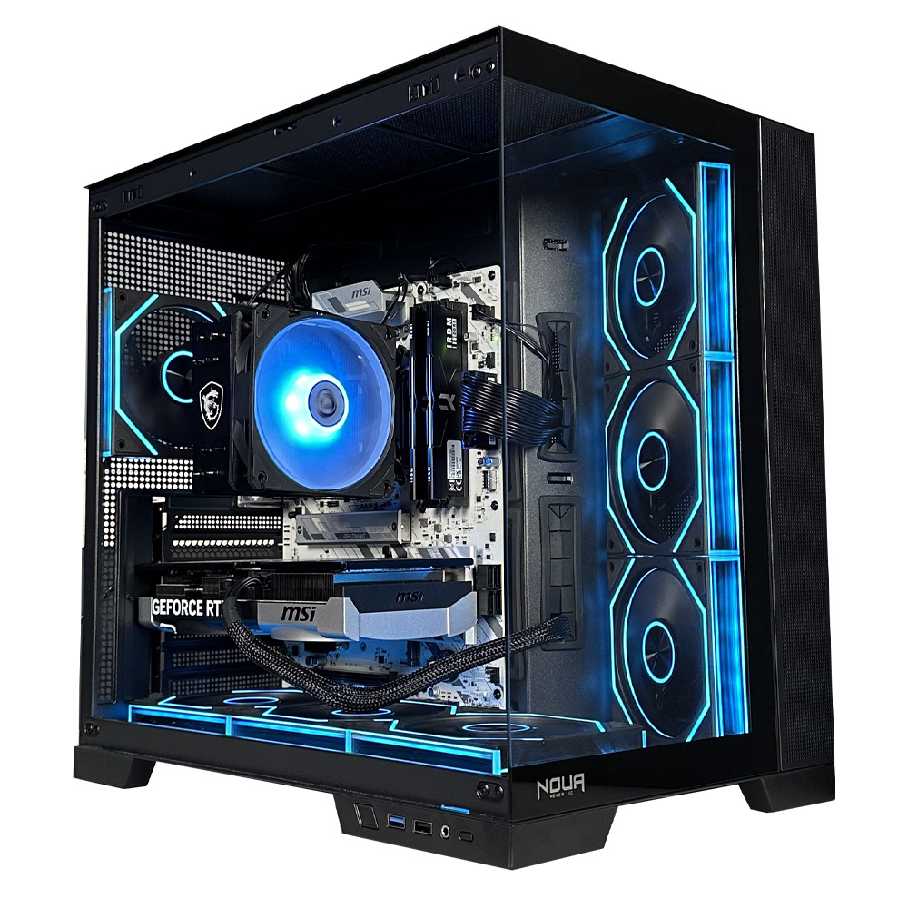 GLADIO P3 - Pc gaming Intel i7 12700K , Rtx 5060 8Gb Ddr6 , Ram 32 Gb 3200Mhz Ddr4, SSD NVMe 1000 Gb, Wifi, Dissipatore ad Aria, Windows 11 Pro
