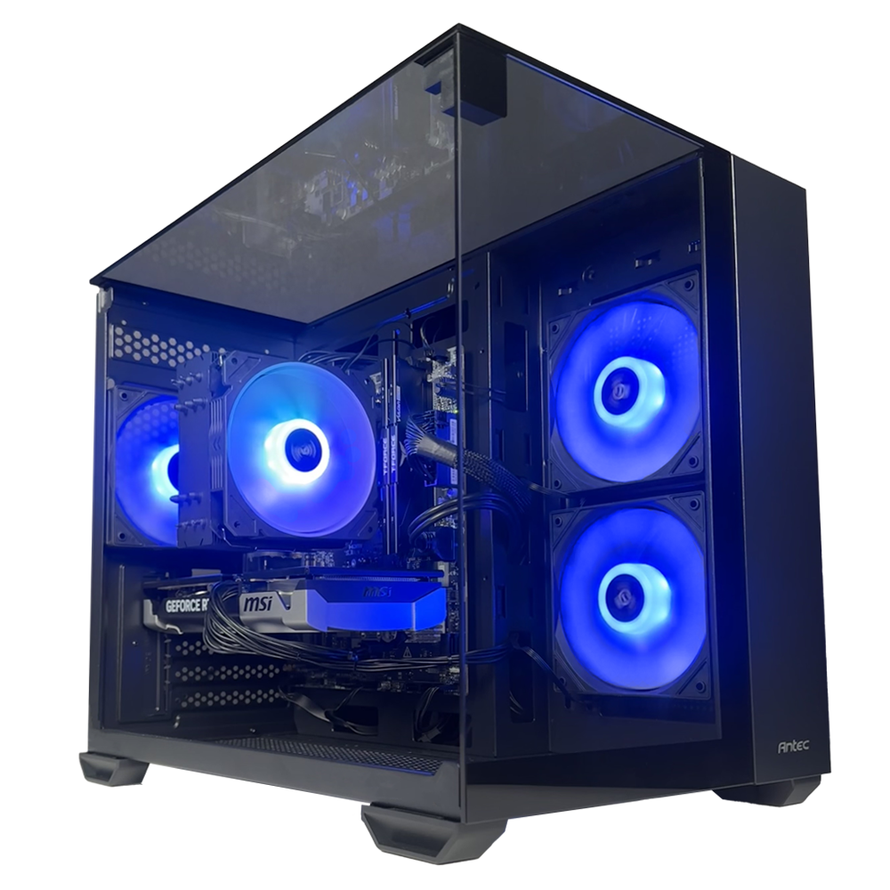 EGEMONE V14 - Pc gaming Ryzen 7 7800X3D, RTX 5060 Ti 16Gb, Ram 32Gb 6000Mhz Ddr5, SSD NVMe 1000Gb, Dissipatore a Liquido 240mm, Windows 11 Pro
