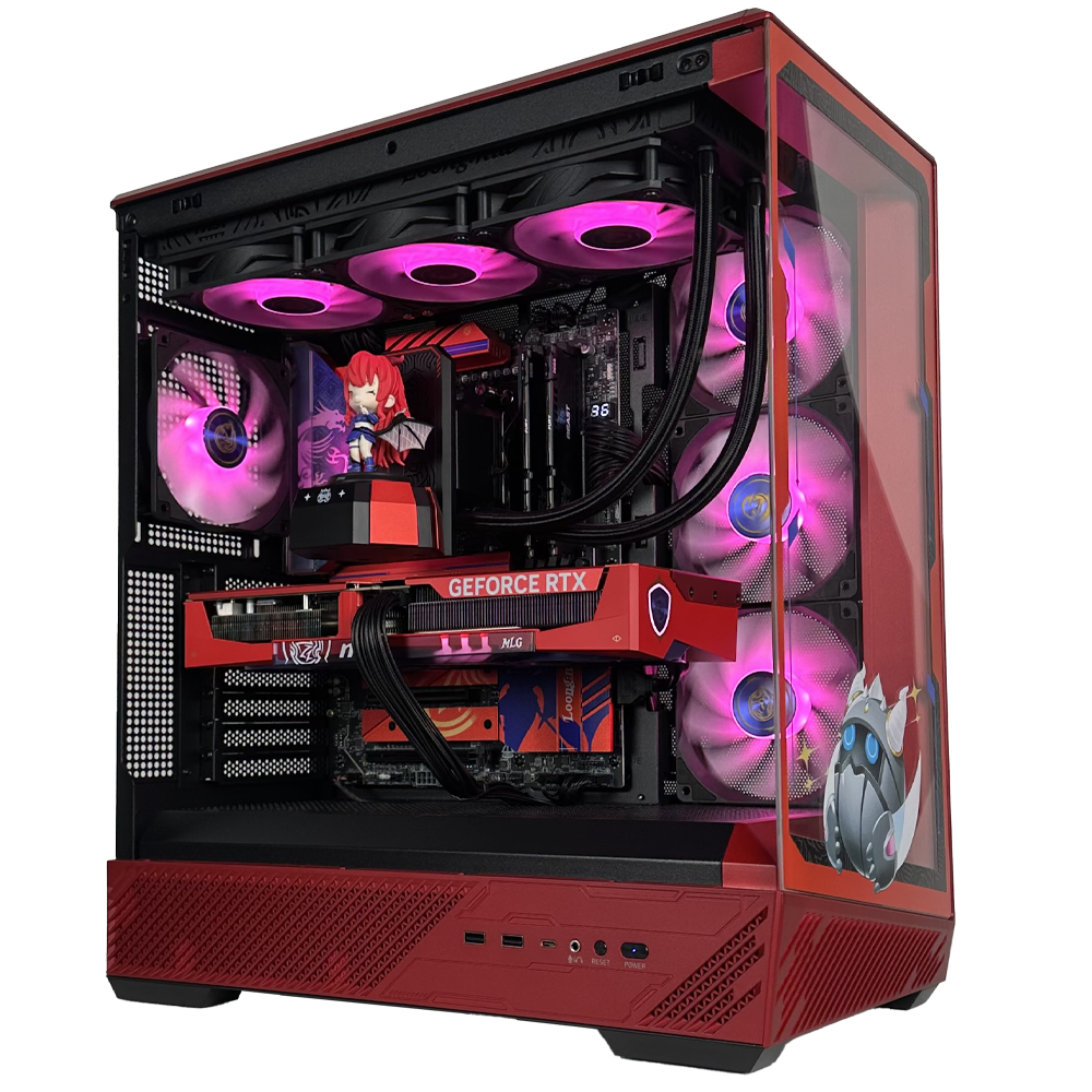 MSI LIMITED EDITION LOONG:NIA V2 - Pc gaming Ryzen 7 7800X3D, RTX 5070 Ti 16Gb, Ram 32Gb 6000Mhz Ddr5, SSD NVMe 1000Gb, Dissipatore a Liquido 360mm, Windows 11 Pro