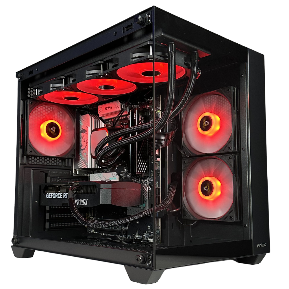 EGEMONE V14 - Pc gaming Ryzen 7 7800X3D, RTX 5060 Ti 16Gb, Ram 32Gb 6000Mhz Ddr5, SSD NVMe 1000Gb, Dissipatore a Liquido 360mm, Windows 11 Pro