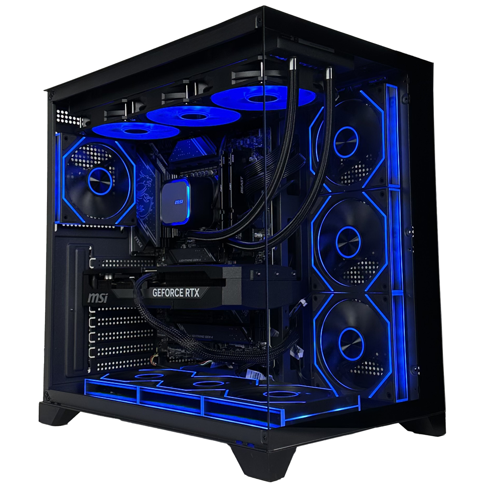EGEMONE V3 - Pc gaming Ryzen 7 9800X3D, RTX 5070 12GB, Ram 32Gb 6000Mhz Ddr5, SSD NVMe 1000Gb, Dissipatore a Liquido 360mm, Windows 11 Pro