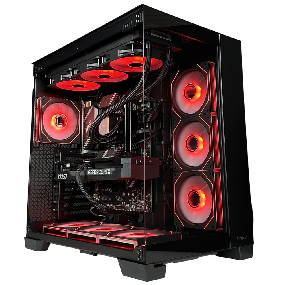 TITANO V6 - Pc gaming Ryzen 9 9950X3D, RTX 5070 Ti 16GB, Ram 32Gb 6000Mhz Ddr5, SSD NVMe 2000Gb, Dissipatore a Liquido 360mm, Windows 11 Pro