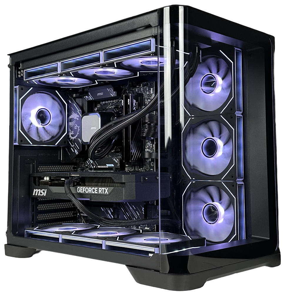 TITANO V4 - Pc gaming Ryzen 7 9800X3D, RTX 5080 16GB, Ram 32Gb 6000Mhz Ddr5, SSD NVMe 2000Gb, Dissipatore a Liquido 360mm, Windows 11 Pro