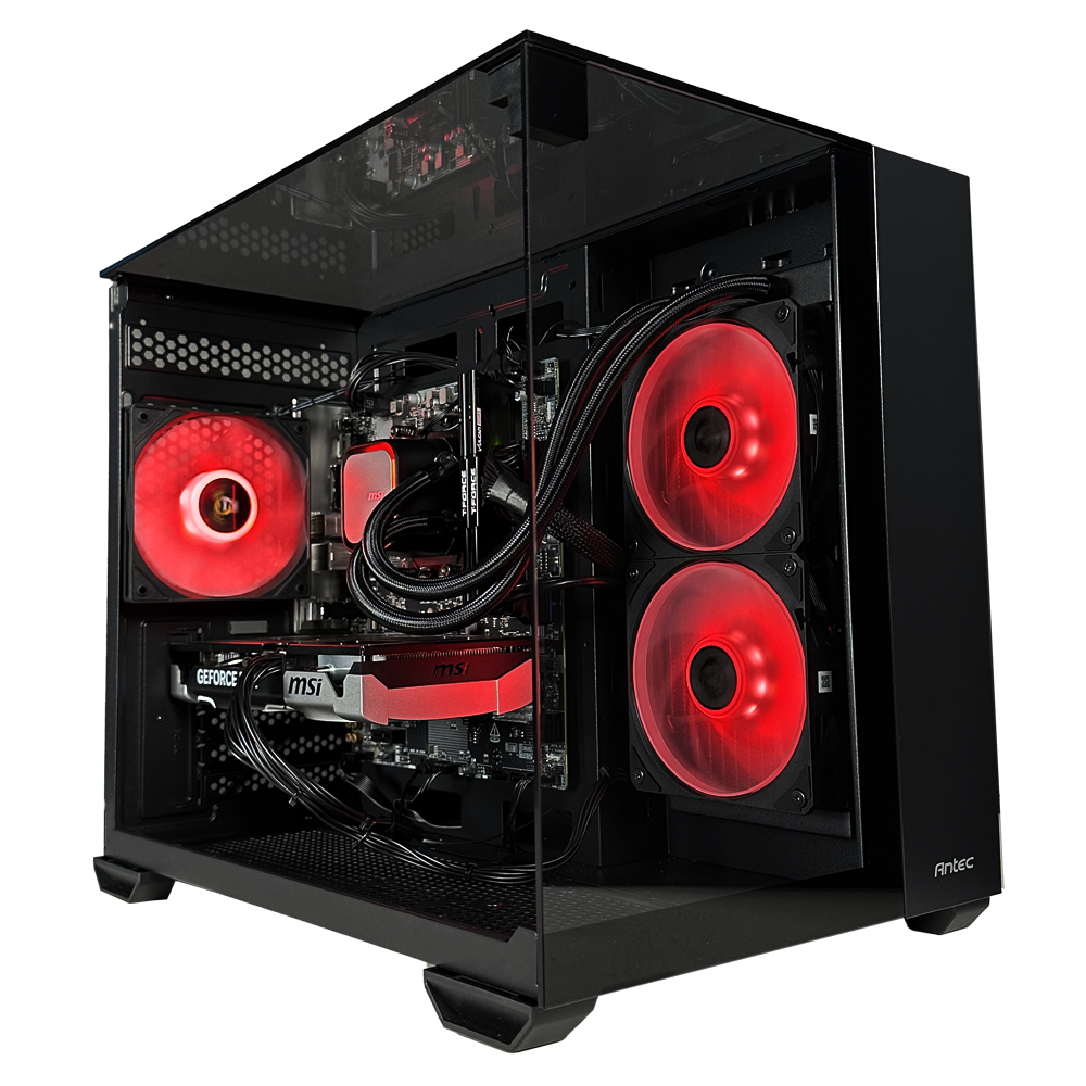 EGEMONE V14 - Pc gaming Ryzen 7 7800X3D, RTX 5060 Ti 16Gb, Ram 32Gb 6000Mhz Ddr5, SSD NVMe 1000Gb, Dissipatore a Liquido 240mm, Windows 11 Pro