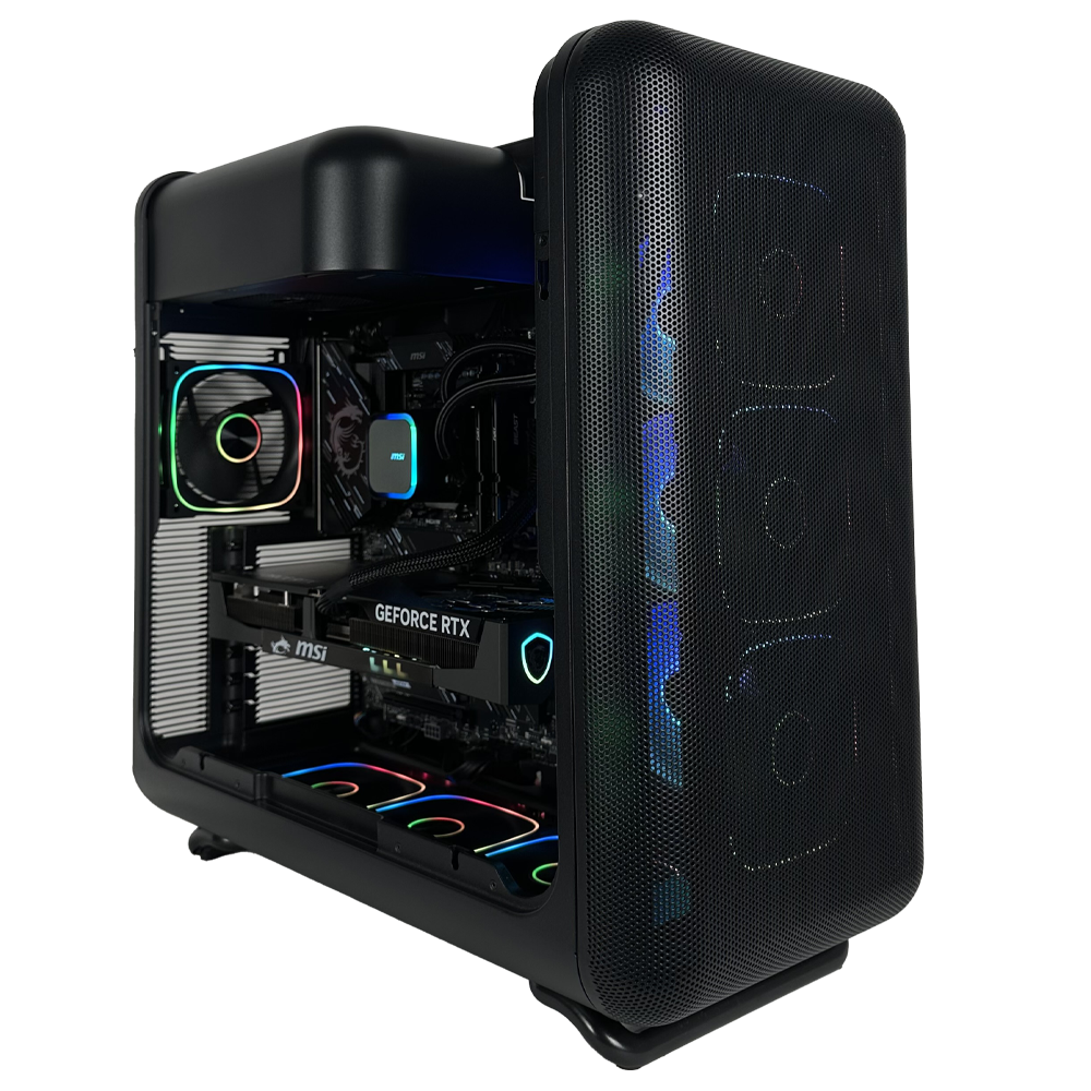 TITANO V10 PRIME - Pc gaming Ryzen 7 9700X, RTX 5070 Ti 16GB, Ram 32Gb 6000Mhz Ddr5, SSD NVMe 1000Gb, Dissipatore a Liquido 360mm, Windows 11 Pro