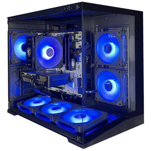 GLADIO V7 - Pc gaming Ryzen 5 9600X, RX 9060 XT 8Gb, Ram 32Gb 6000Mhz Ddr5, SSD NVMe 1000Gb, Dissipatore ad Aria, Windows 11 Pro