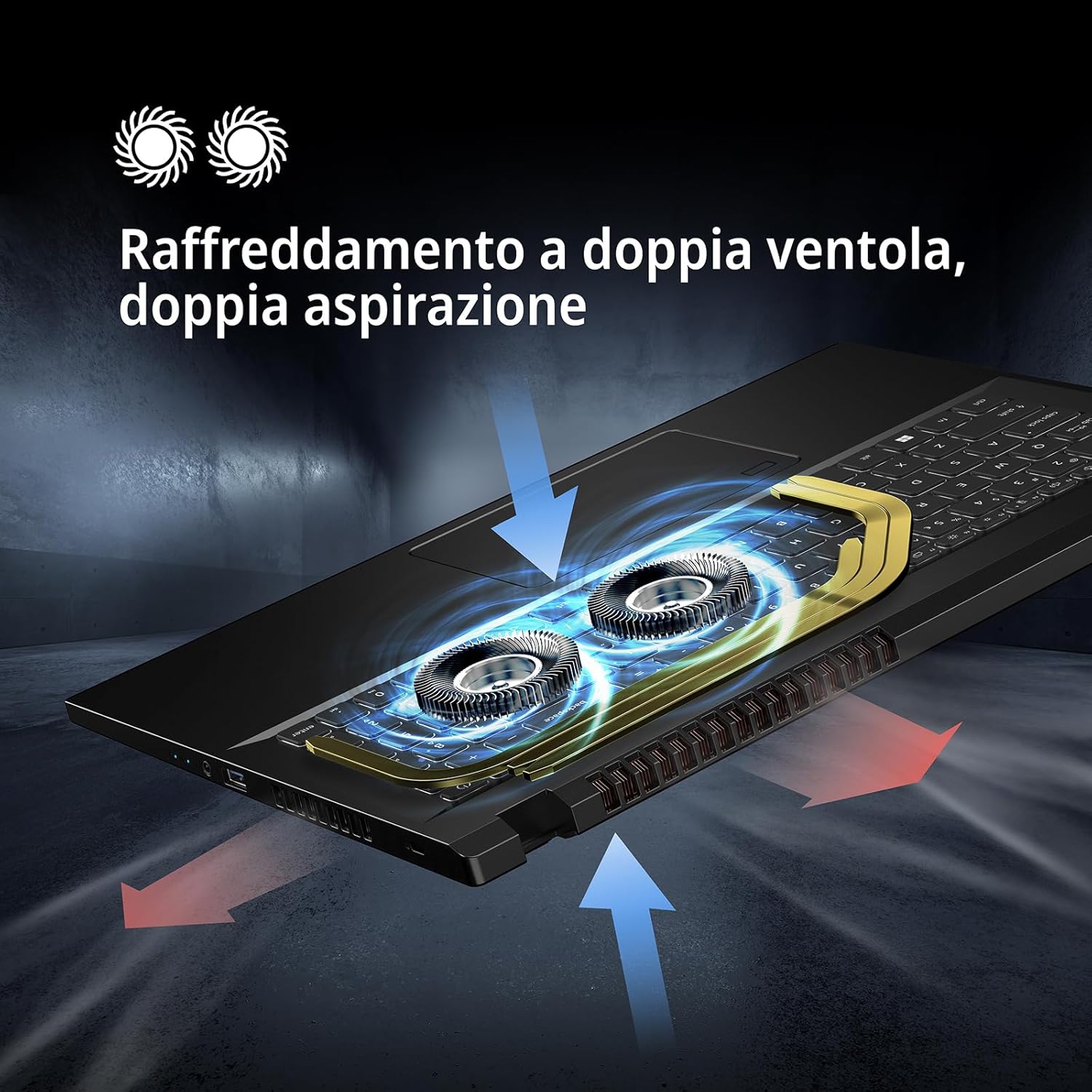 Acer Nitro V15 , Notebook gaming i9 13900H , RTX 4060 8 GB GDDR6 , Ram 40 Gb DDR5 , Ssd 1 Tb NVMe , Display 15.6" IPS 165 Hz, tastiera retroilluminata, Thunderbolt 4.0, Windows 11