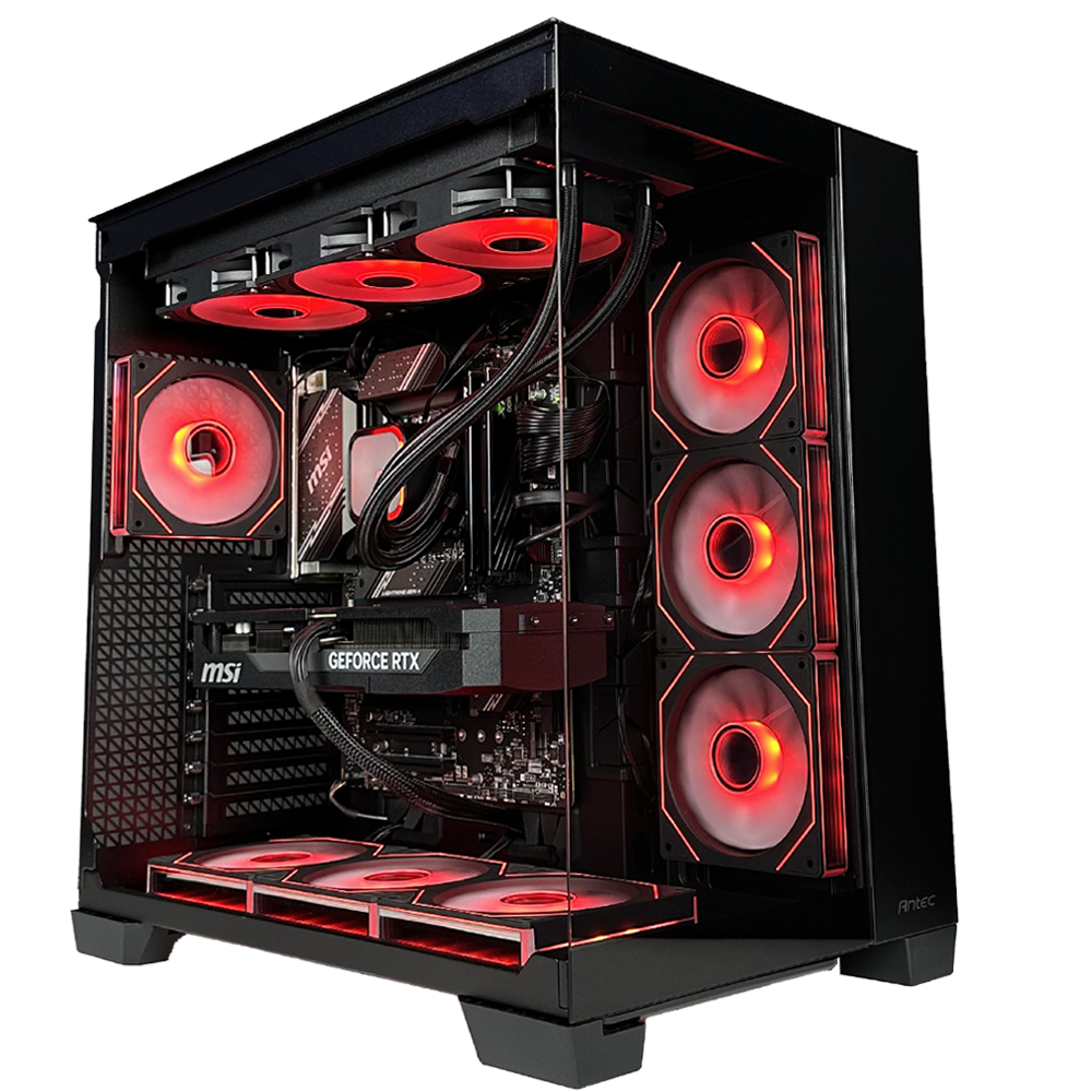 TITANO V5 - Pc gaming Ryzen 7 9800X3D, RTX 5090 32GB, Ram 32Gb 6000Mhz Ddr5, SSD NVMe 2000Gb, Dissipatore a Liquido 360mm, Windows 11 Pro