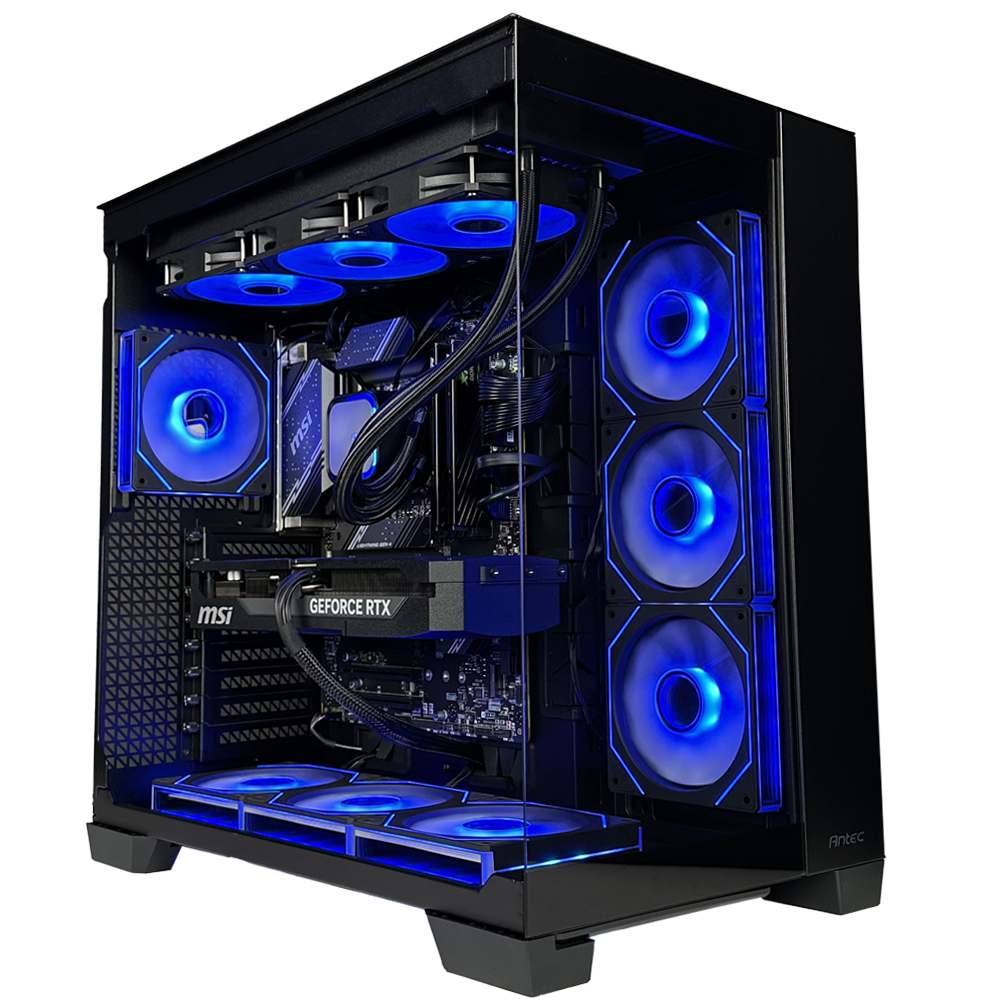 TITANO P1 - Pc gaming Intel i9 14900K, RTX 5070 Ti 16GB, Ram 32Gb 6000Mhz Ddr5, SSD NVMe 1000Gb, Dissipatore a Liquido 360mm, Windows 11 Pro