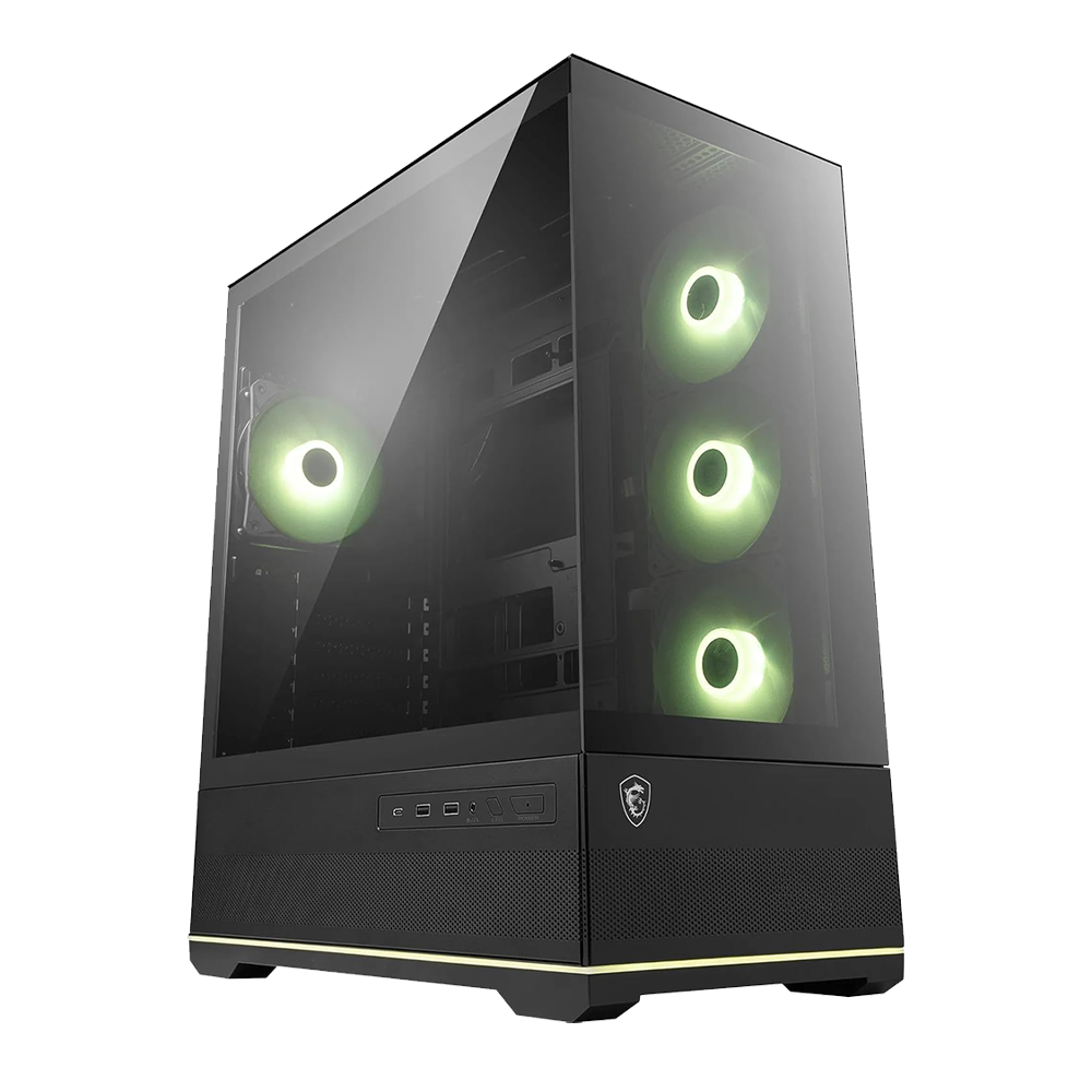 CASE MSI MAG Pano 110R Nero (Mid-Tower - Vetro Temperato Panoramico - 4x Ventole ARGB)