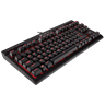 Corsair K63 - Tastiera Gaming Meccanica Compatta TKL Cherry MX Red Retroilluminata Layout Italiano