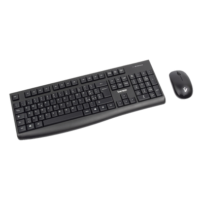 Kit Tastiera e Mouse Wireless VulTech KM-821W - Layout Italiano, USB 2.4GHz, 1600 DPI, Plug & Play
