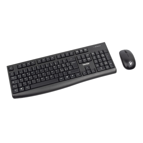 Kit Tastiera e Mouse Wireless VulTech KM-821W - Layout Italiano, USB 2.4GHz, 1600 DPI, Plug & Play