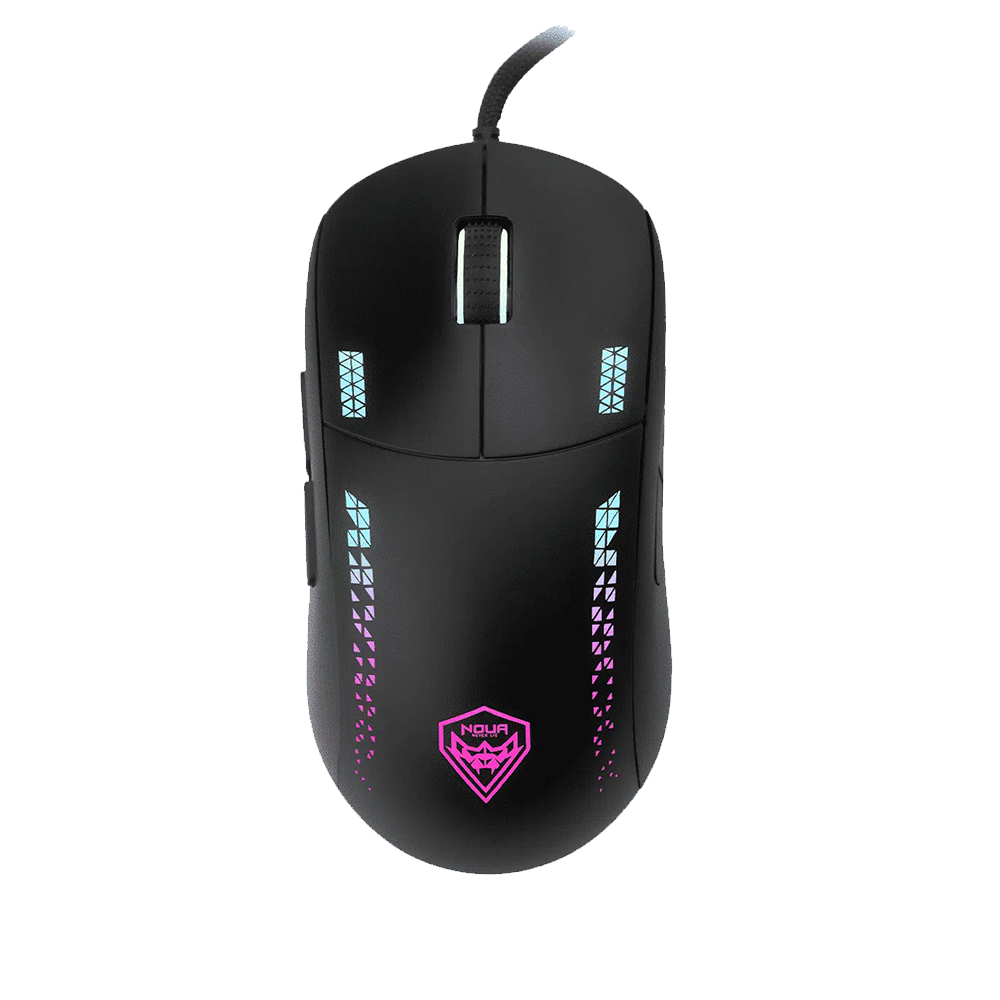 Mouse Gaming Noua LOOP RGB con sensore Pixart 3335, 9 tasti programmabili, 16000 DPI, USB