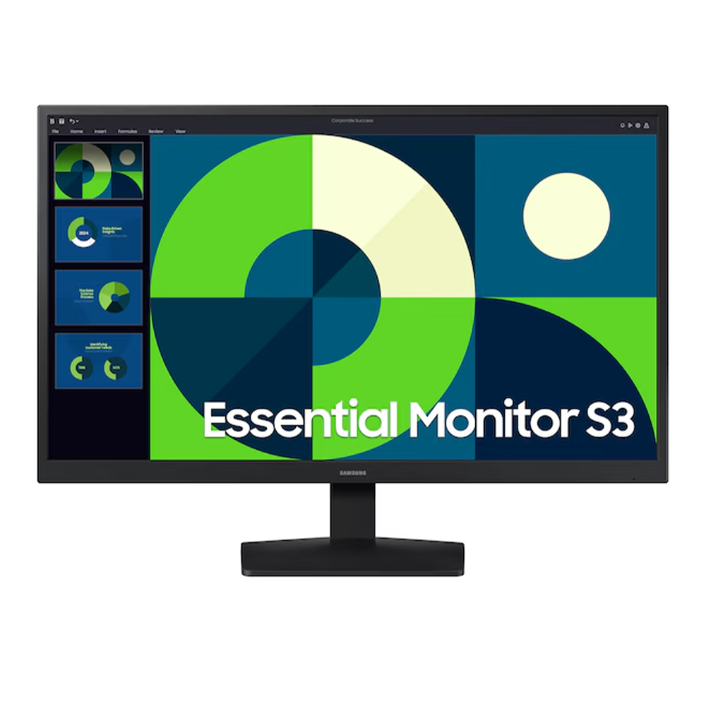 Monitor 24″ FHD VA 75 Hz Samsung S3 S31D LS24D310EAEXXS – per Produttività Essenziale