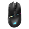 Mouse Gaming Corsair Darkstar Wireless RGB – MMO Wireless 26000 DPI, 15 Pulsanti Programmabili, RGB iCUE