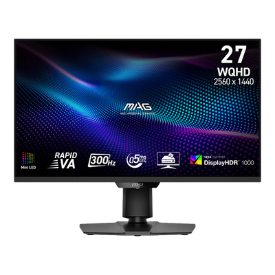 Monitor Gaming MSI MAG 274QPF X30MV - 27" Rapid VA Mini LED WQHD 2560×1440 300Hz 0,5ms GtG VESA DisplayHDR 1000 Adaptive Sync