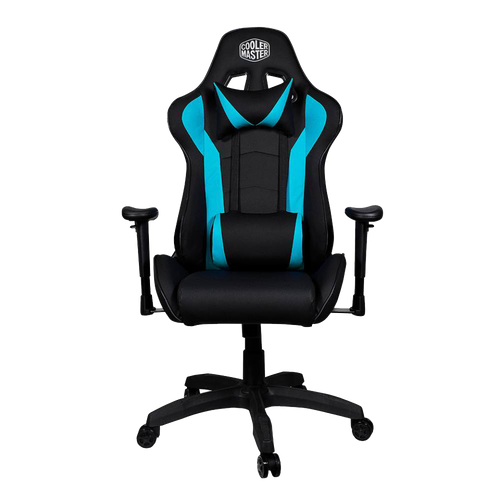 Sedia Gaming Cooler Master Caliber R1 2019 Blue – Ergonomica Reclinabile 180° con Supporto Lombare e Cervicale