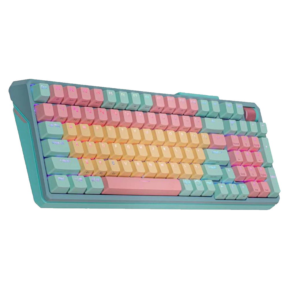 Tastiera Meccanica Cooler Master MK770 Wireless Macaron – Tastiera Meccanica RGB Ibrida Bluetooth/2.4GHz