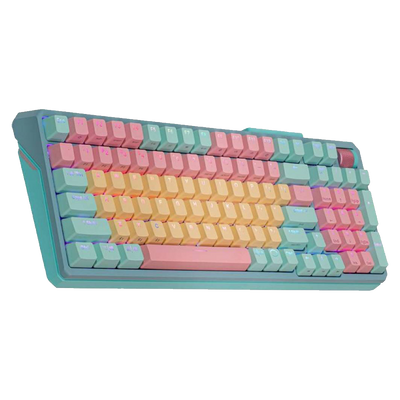 Tastiera Meccanica Cooler Master MK770 Wireless Macaron – Tastiera Meccanica RGB Ibrida Bluetooth/2.4GHz