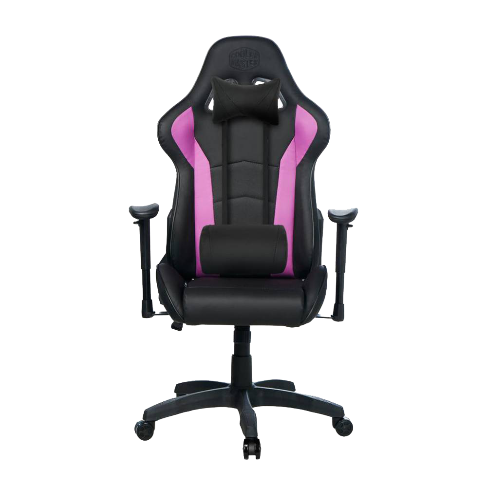 Cooler Master Caliber R1 2018 Purple – Sedia Gaming Ergonomica Reclinabile 180° con Supporto Lombare e Cervicale