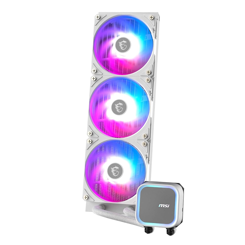 DISSIPATORE A LIQUIDO MSI MAG CORELIQUID A13 360 White (360mm - 3x 120mm - ARGB)