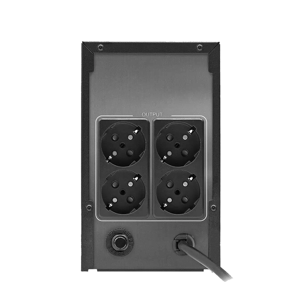 UPS Noua Zeus 1200VA – Gruppo di Continuità Line-Interactive 720W con AVR, 4 Uscite Schuko e Porta USB