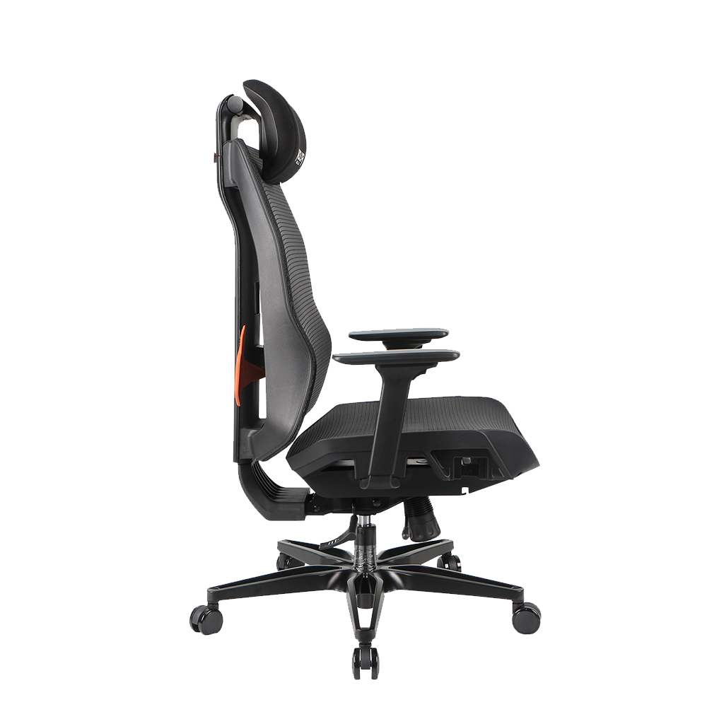 NOUA SOUL MESH NERA – Sedia Gaming Ergonomica con Schienale in Mesh, Braccioli 3D e Supporto Lombare