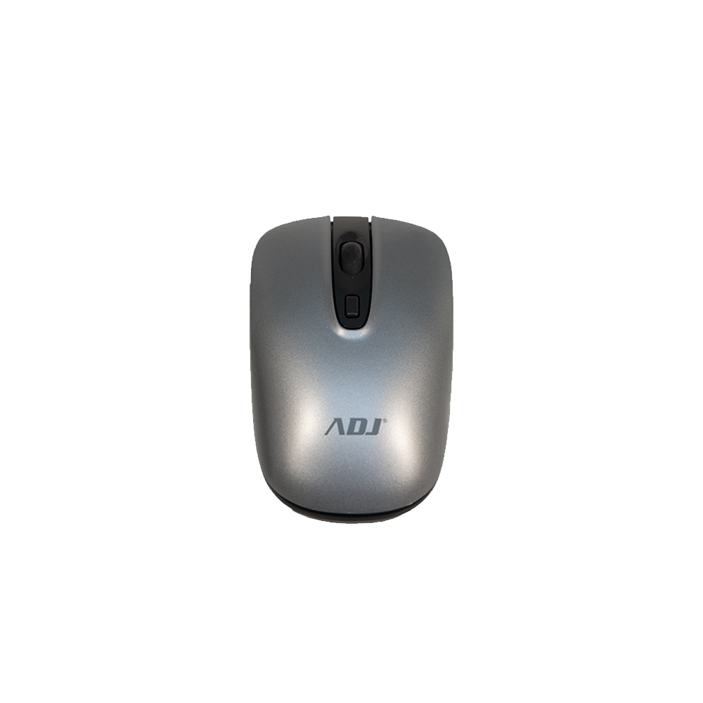 ADJ Kit Wireless Platinum 520-00020 – Tastiera Full-Size QWERTY e Mouse Ergonomico 1200 DPI