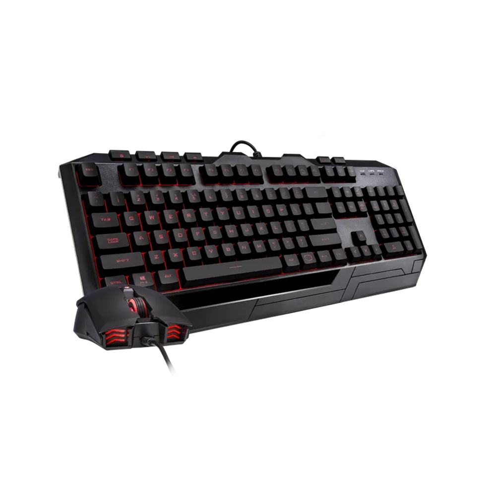 Cooler Master Devastator 3 Plus – Kit Tastiera Mem-chanical + Mouse Ergonomico 2400 DPI RGB
