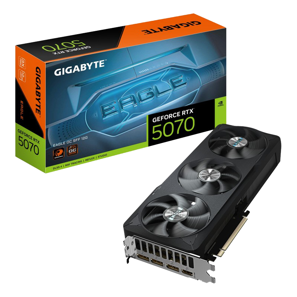 SCHEDA VIDEO Gigabyte GeForce RTX 5070 EAGLE OC (12GB GDDR7 - 3X - 3x DP / 1x HDMI)
