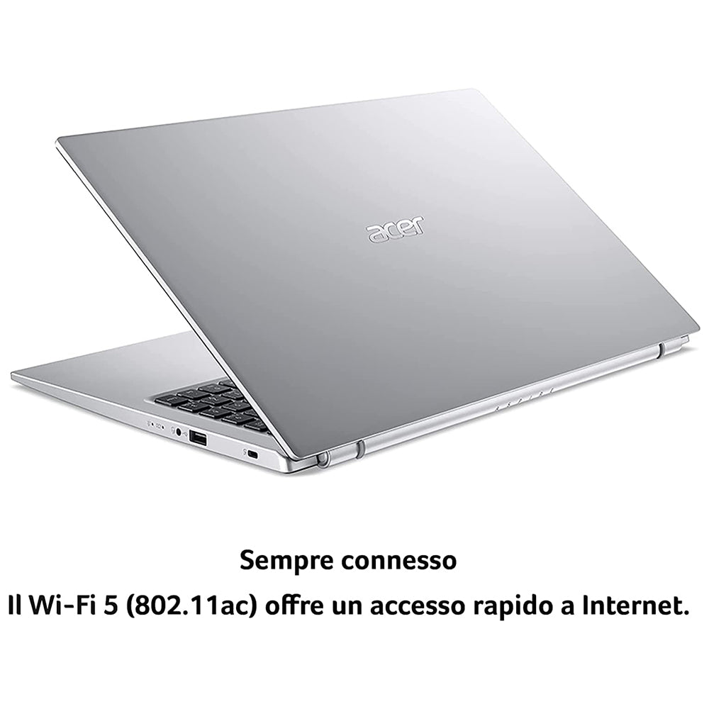 Acer aspire 3 , Pc portatile , Intel N6000 , Display 15,6" Full HD , Ram 20 Gb , SSD 1256 Gb, Windows 11 Pro - RIGENERATO