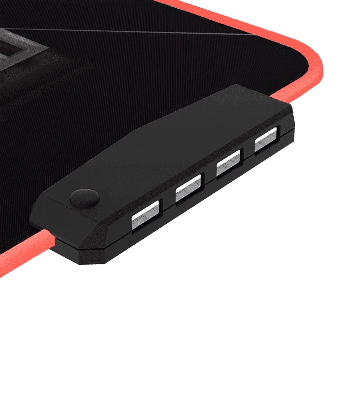 Noua Dusk Pro – Tappetino Gaming RGB XXL con HUB 4 Porte USB 2.0