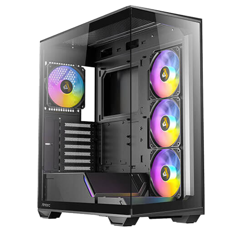 CASE Antec C3 Nero (Mid-Tower - Vetro Temperato - 4x Ventole ARGB)