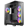 CASE Antec C3 Nero (Mid-Tower - Vetro Temperato - 4x Ventole ARGB)