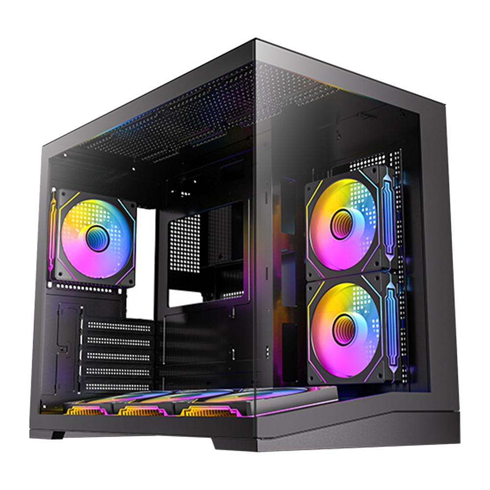 CASE Antec CX M3 Nero (Mini-Tower - Vetro Temperato - 6x Ventole ARGB)