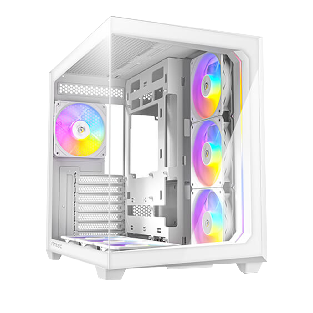 CASE Antec C5 Bianco (Mid-Tower - Vetro Temperato - 7x Ventole ARGB)