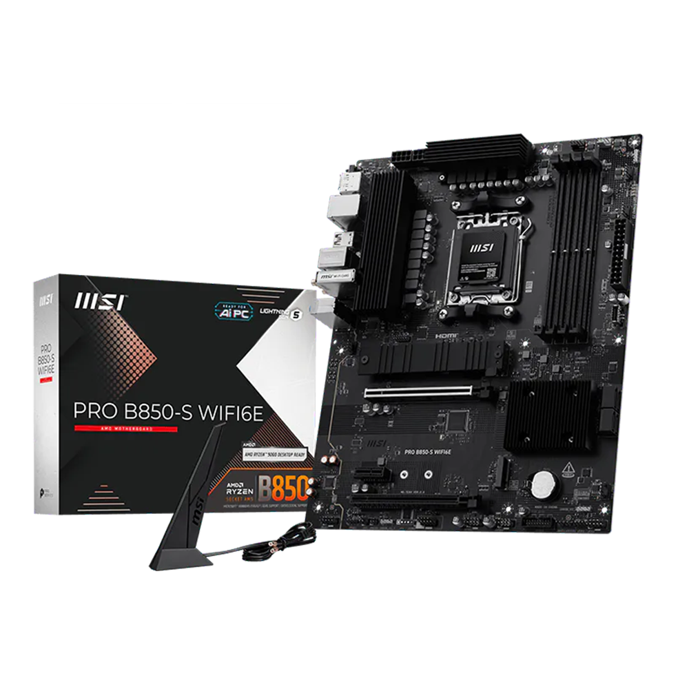 SCHEDA MADRE MSI PRO B850-S WIFI6E (Socket AM5 - ATX - DDR5)