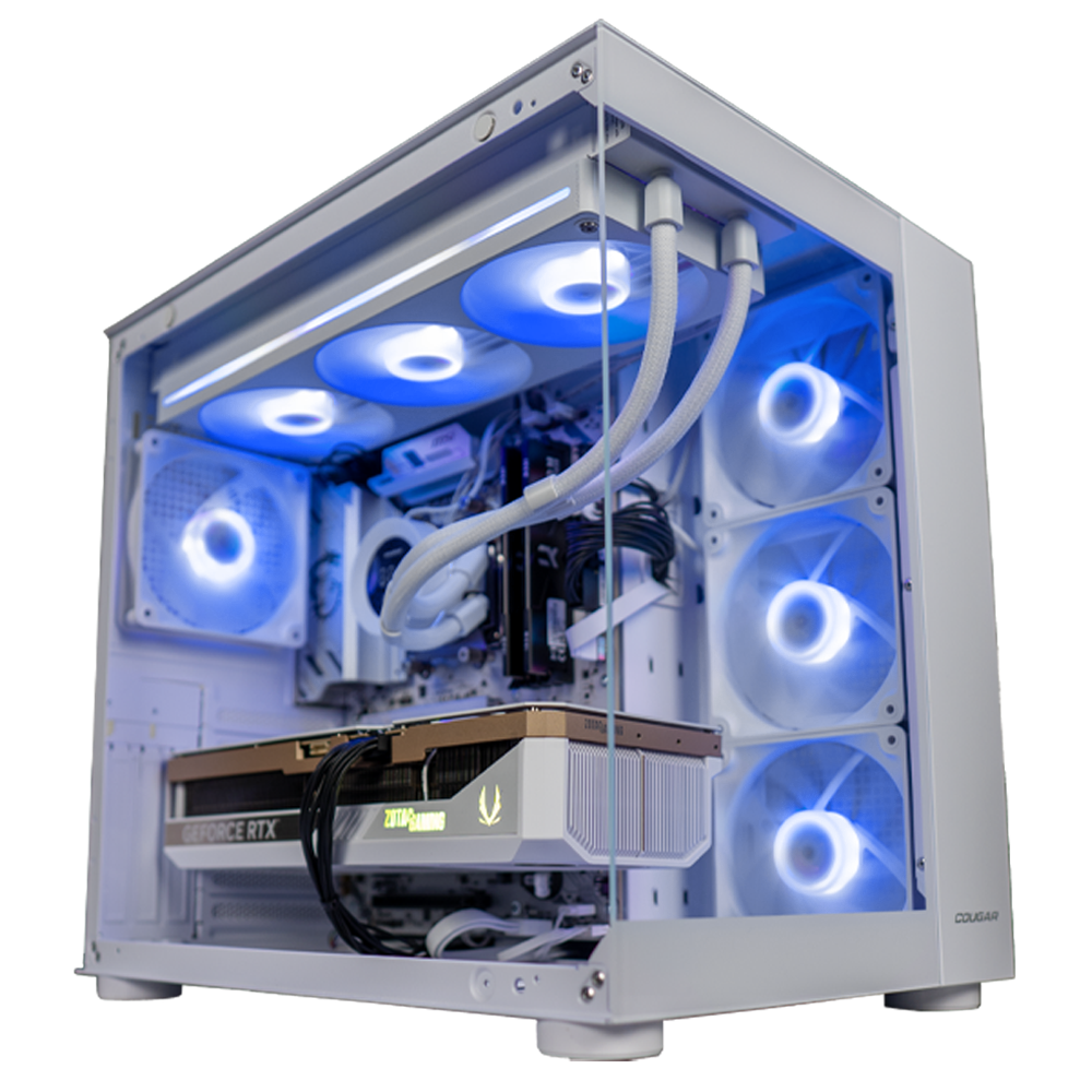 GLADIO VS4 - Pc gaming Ryzen 5 9600X, Rx 9060 XT 16Gb, Ram 32Gb 6000Mhz Ddr5, SSD NVMe 1000Gb, Dissipatore a Liquido 360mm, Windows 11 Pro