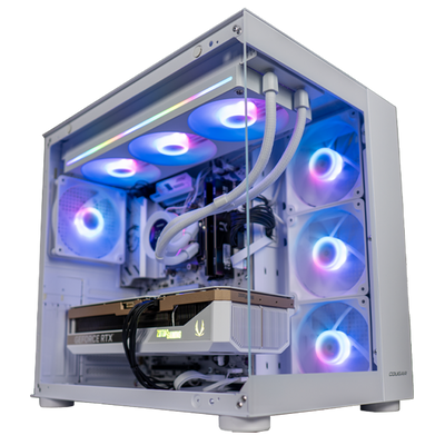 GLADIO VS4 - Pc gaming Ryzen 5 9600X, Rx 9060 XT 16Gb, Ram 32Gb 6000Mhz Ddr5, SSD NVMe 1000Gb, Dissipatore a Liquido 360mm, Windows 11 Pro