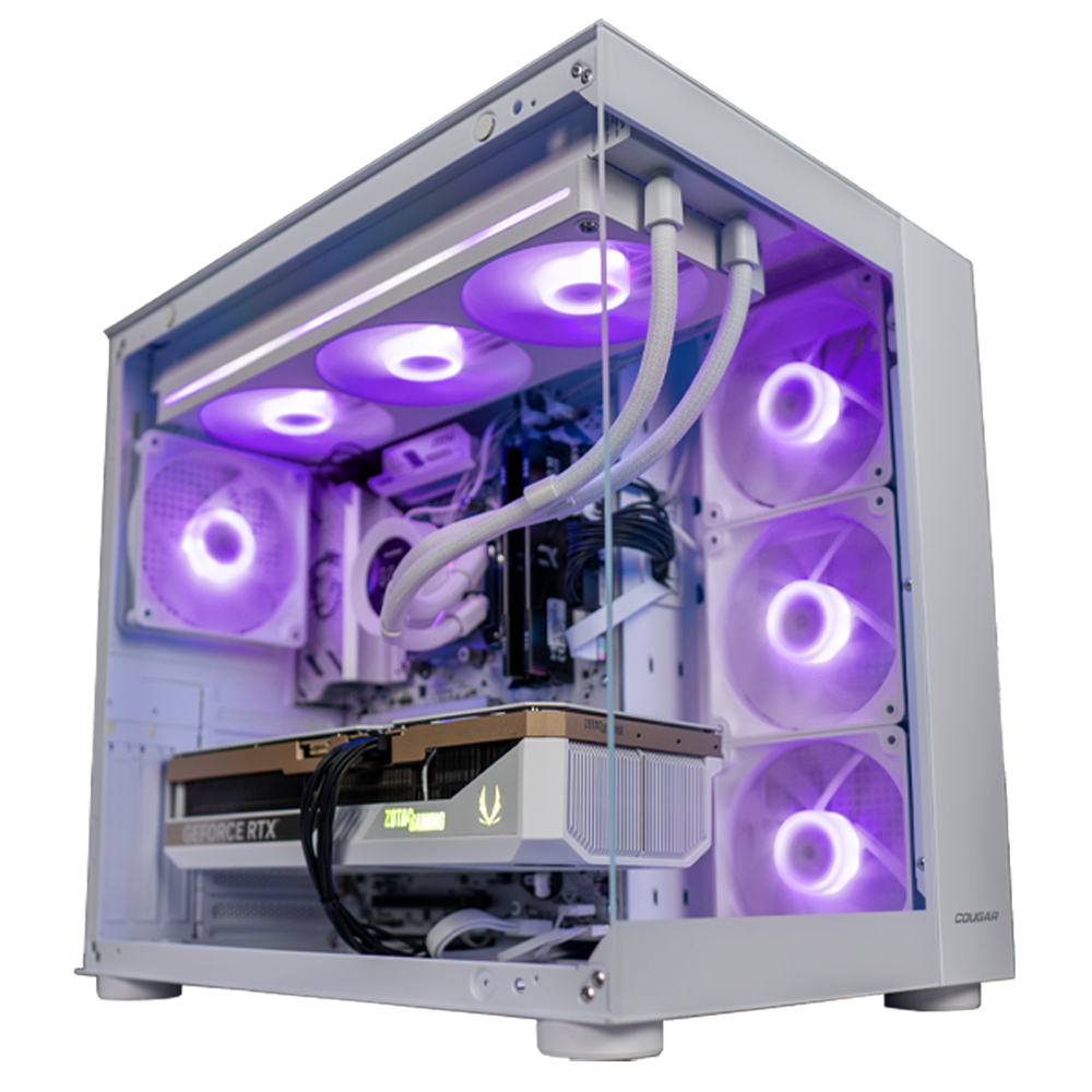 GLADIO VS4 - Pc gaming Ryzen 5 9600X, Rx 9060 XT 16Gb, Ram 32Gb 6000Mhz Ddr5, SSD NVMe 1000Gb, Dissipatore a Liquido 360mm, Windows 11 Pro