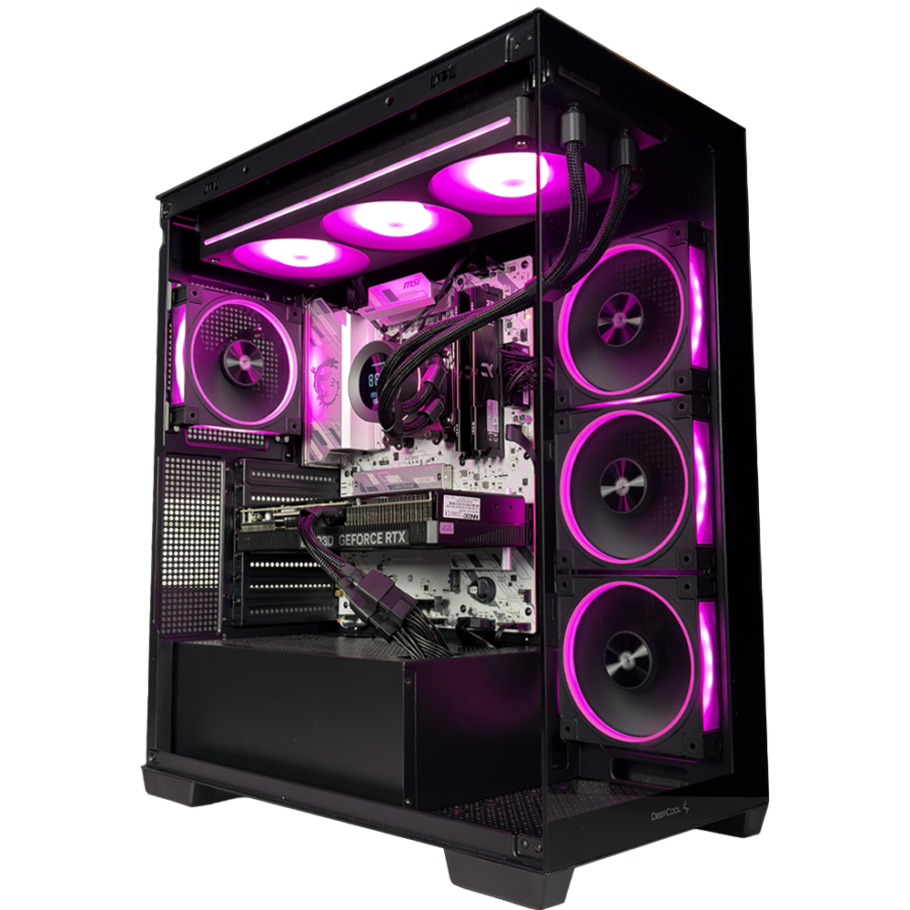 EGEMONE E2 - Pc gaming Ryzen 5 7500X3D, RX 9060 XT 16GB, Ram 32Gb 6000Mhz Ddr5, SSD NVMe 1000Gb, Dissipatore a Liquido 360mm, Windows 11 Pro