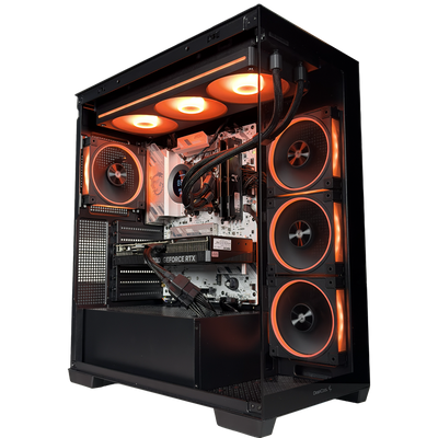GLADIO G2 - Pc gaming Ryzen 5 7500X3D, RX 9060 XT 16GB, Ram 32Gb 6000Mhz Ddr5, SSD NVMe 1000Gb, Dissipatore a Liquido 360mm, Windows 11 Pro