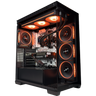 EGEMONE E2 - Pc gaming Ryzen 5 7500X3D, RX 9060 XT 16GB, Ram 32Gb 6000Mhz Ddr5, SSD NVMe 1000Gb, Dissipatore a Liquido 360mm, Windows 11 Pro