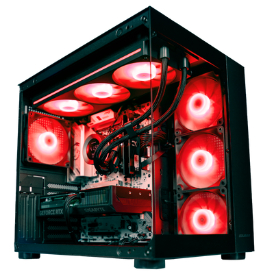 EGEMONE V2 EVO - Pc gaming Ryzen 7 7800X3D, RTX 5070 12GB, Ram 32Gb 6000Mhz Ddr5, SSD NVMe 1000Gb, Dissipatore a Liquido 360mm, Windows 11 Pro