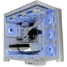 EGEMONE VS8 - Pc gaming Ryzen 7 7800X3D, RX 9060 XT 16GB WHITE, Ram 32Gb 6000Mhz Ddr5, SSD NVMe 1000Gb, Dissipatore a Liquido 360mm, Windows 11 Pro