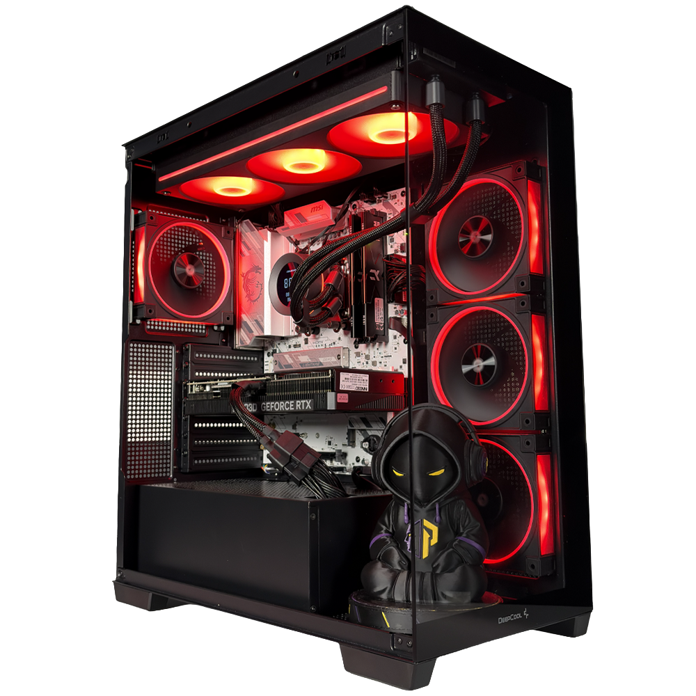 GLADIO G1 - Pc gaming Ryzen 5 7500X3D, RTX 5060 8GB, Ram 16Gb 6000Mhz Ddr5, SSD NVMe 1000Gb, Dissipatore ad Aria, Windows 11 Pro