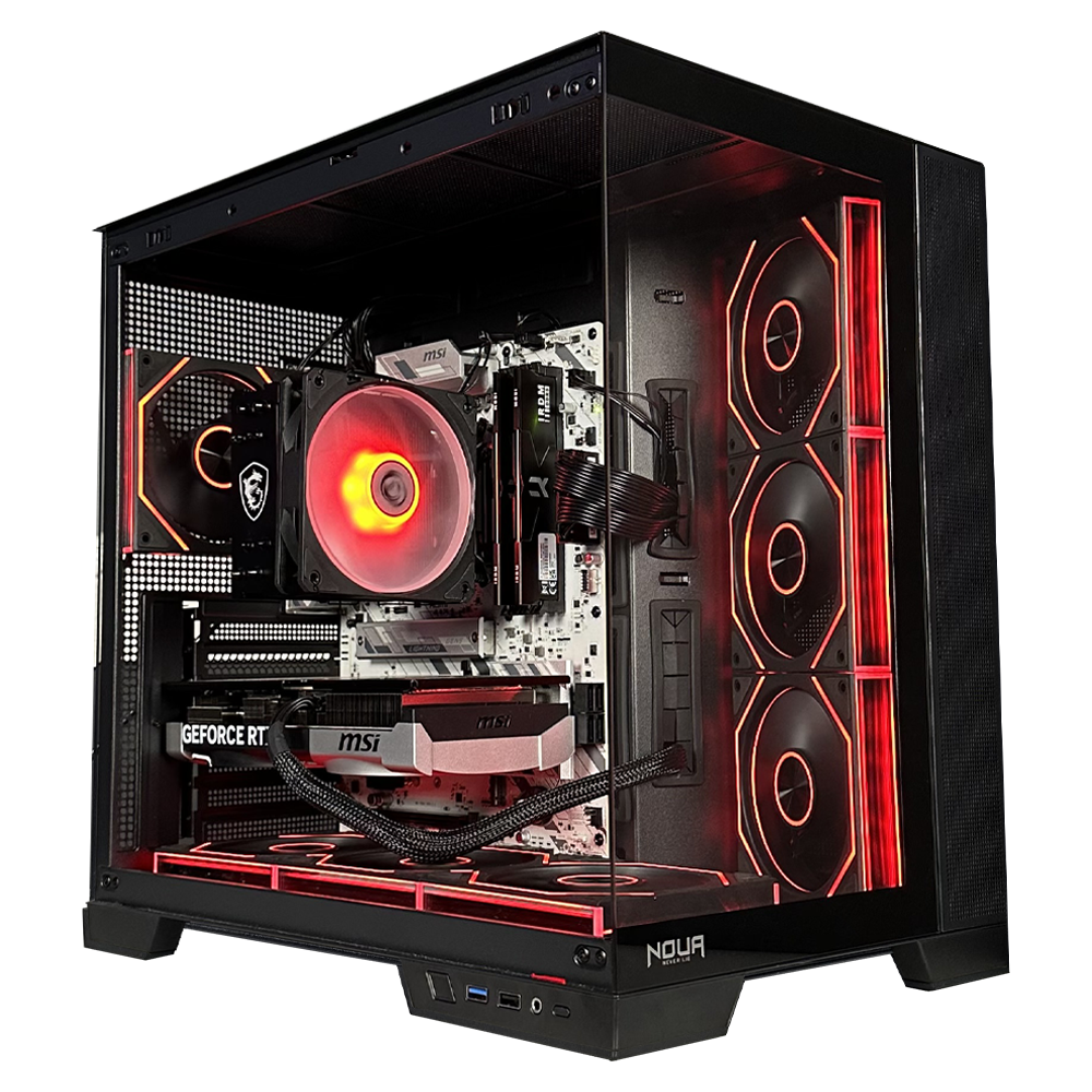 GLADIO P3 - Pc gaming Intel i7 12700K , Rtx 5060 8Gb Ddr6 , Ram 32 Gb 3200Mhz Ddr4, SSD NVMe 1000 Gb, Wifi, Dissipatore ad Aria, Windows 11 Pro